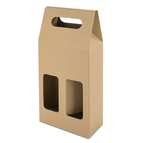 Kartonbox für 2 Flaschen «Treviso»