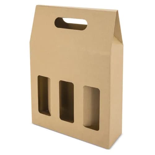 Kartonbox für 3 Flaschen «Treviso»