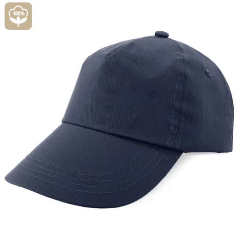 5-Panel-Kappe mit Paspel und Klettverschluss «Navia»