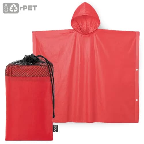 Poncho mit Netz-Tragebeutel «Aventura»