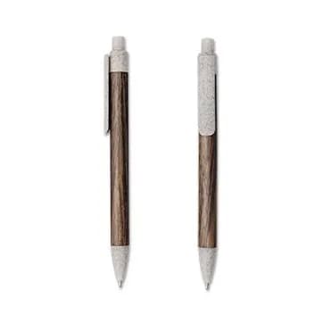 Stylo en carton effet bois
