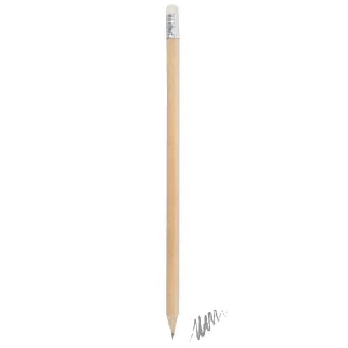 Holzbleistift mit Radiergummi