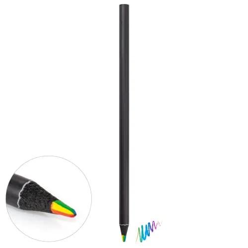 Crayon en bois multicolore «arcoiris»