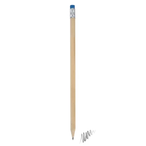Crayon en bois avec gomme colorée «Marny»
