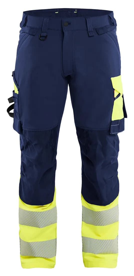 High Vis Arbeitshose 4-Wege-Stretch