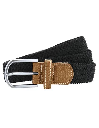 Braid Stretch Belt – Schwarz