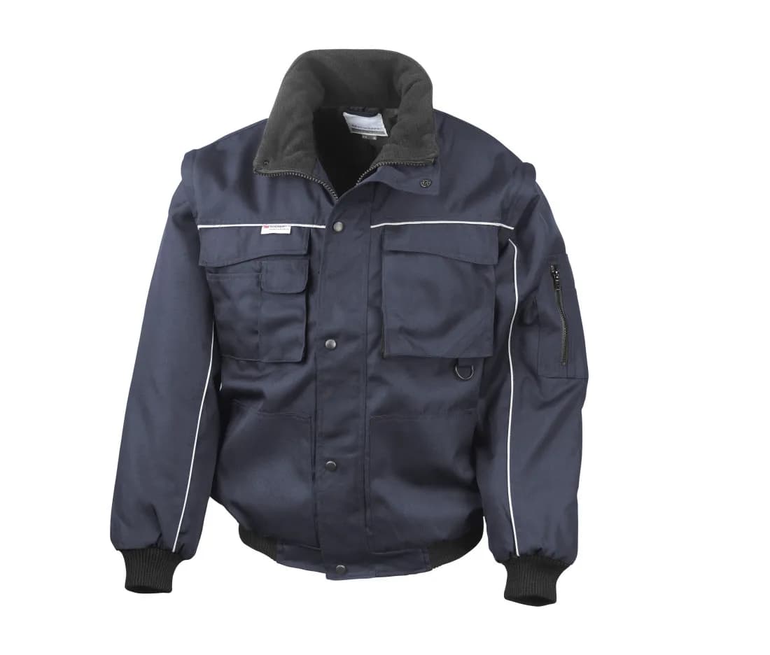 Result robuste Jacke mit abnehmbaren Ärmeln