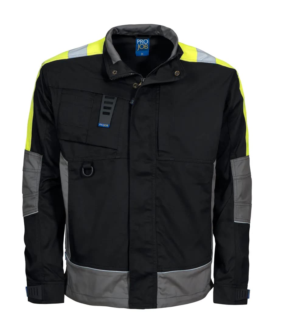 4420 Jacke mit Kontrastelementen