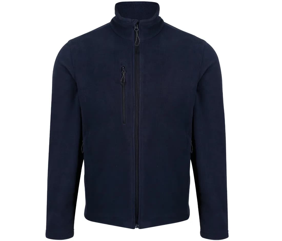 Recycelte Fleecejacke «Honestly Made» – Marine