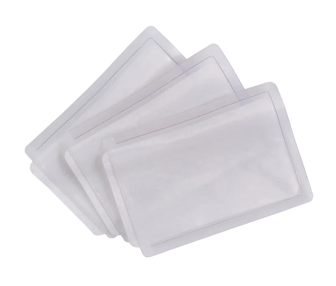 Heat Apply Id Pocket (50er-Pack) – Transparent