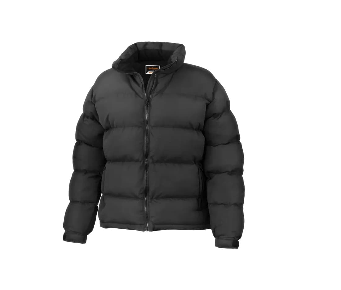 Damen Jacke «Holkham» in Daunenoptik – Schwarz
