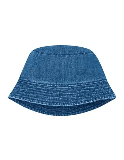 Adults Denim Bucket Hat – Denim