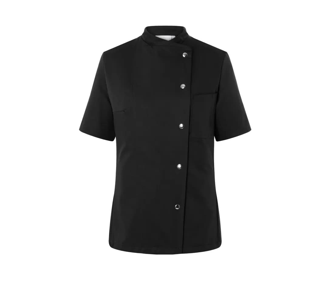 Damen Kochjacke «Greta» – Schwarz