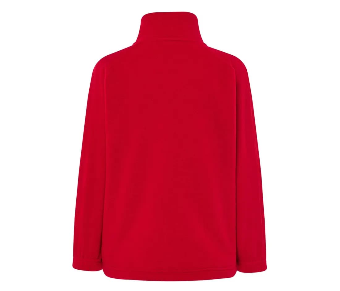 Kid Polar Fleece – Rot – Rückansicht