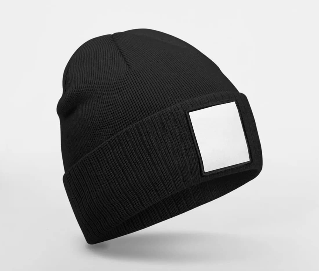 Appliqué Patch Beanie