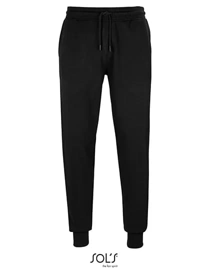 Unisex Jumbo Fleece Jog Pants – Schwarz