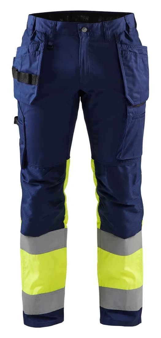 High Vis Arbeitshose mit Stretch