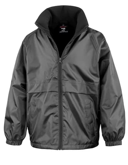Microfleece Lined Jacket – Schwarz