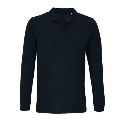 Unisex Long Sleeve Polo Shirt Planet