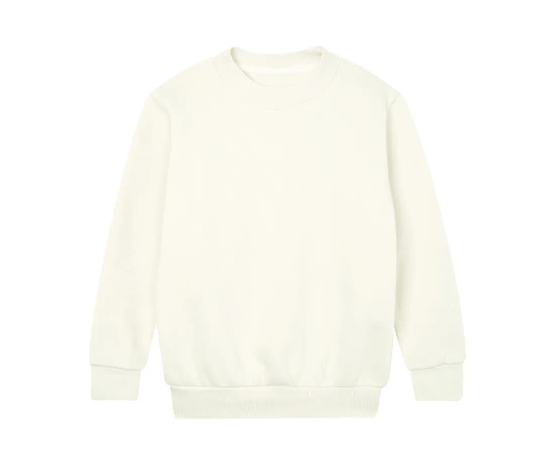 Kinder Sweatshirt «Essential» – Natur