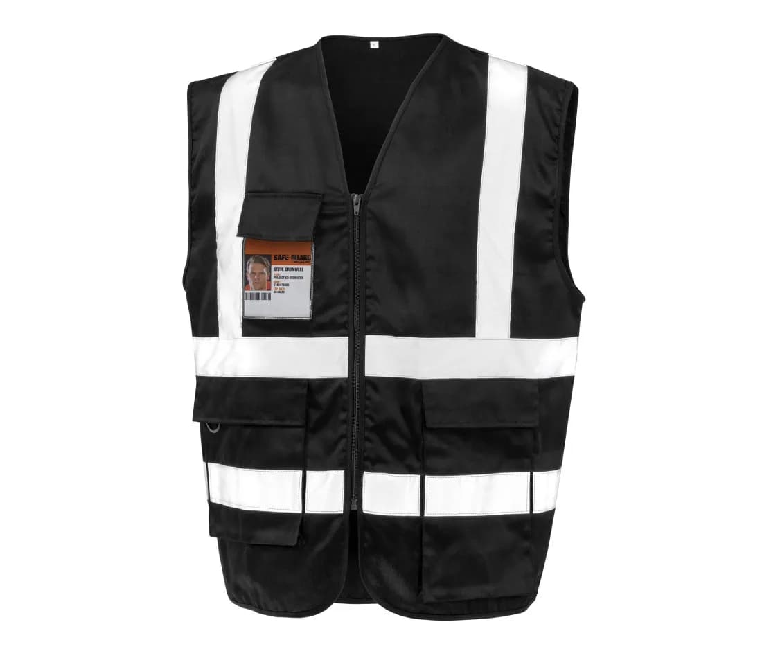 Gilet de sécurité robuste en polycoton