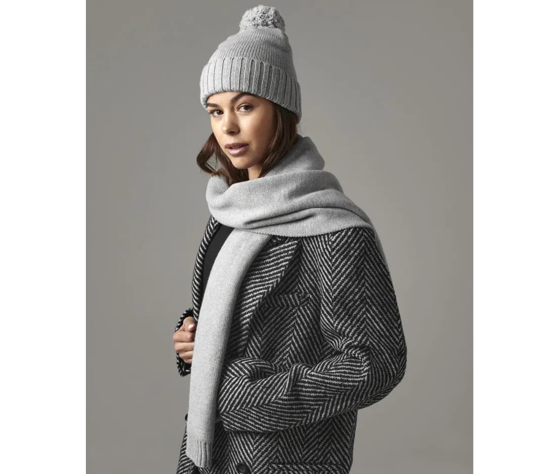 Knitted Scarf and Beanie Gift Set