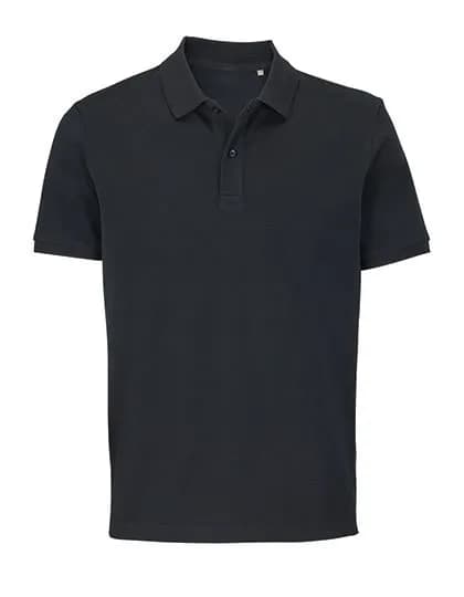 Unisex Polo Shirt Pegase – Schwarz