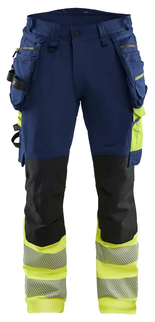 High Vis Arbeitshose 4-Wege-Stretch