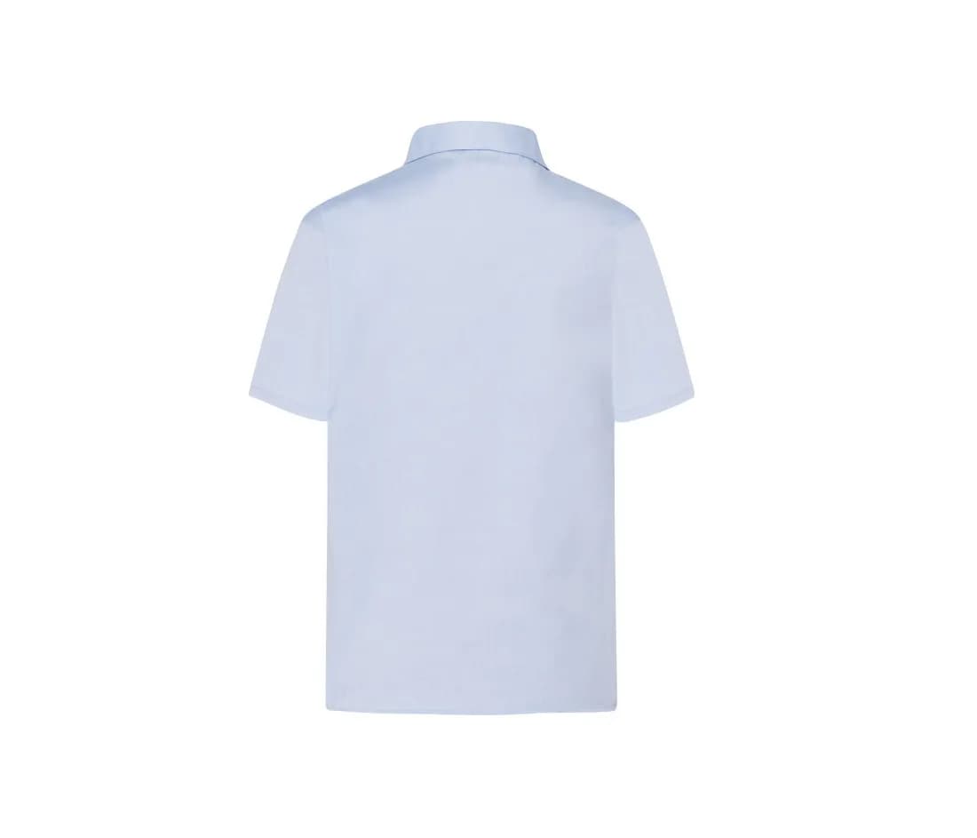 Lady Casual & Business Ss Oxford Shirt – Bleu ciel – vue de dos
