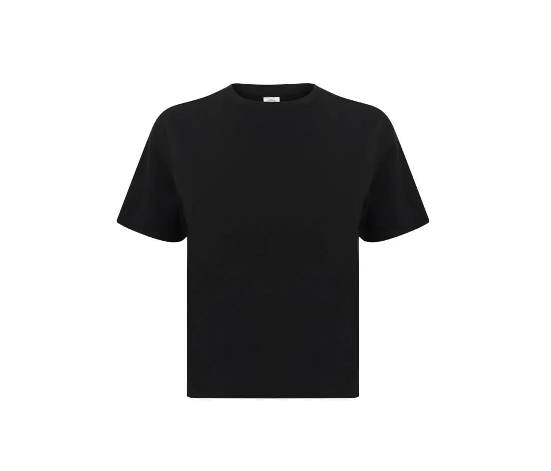 T-shirt court coupe boxy femme