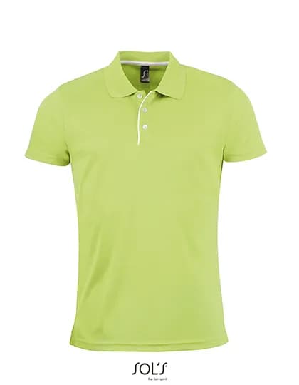 Men’s Sports Polo Shirt Performer – Grün
