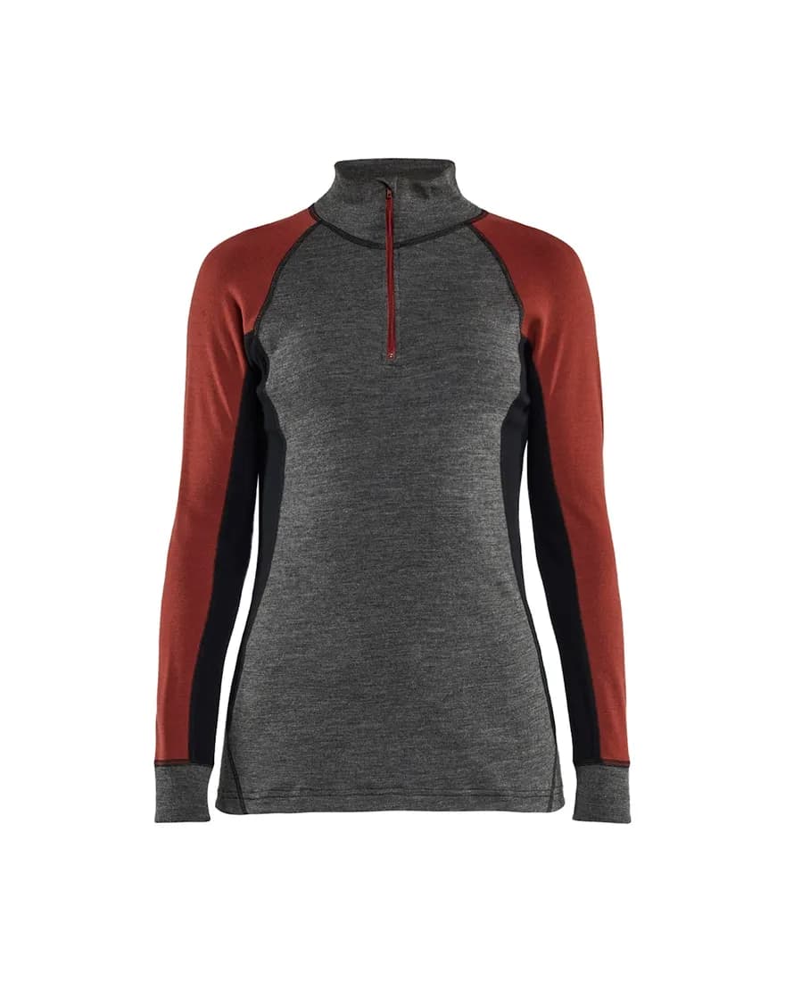 Damen Thermo-Shirt Half-Zip XWarm