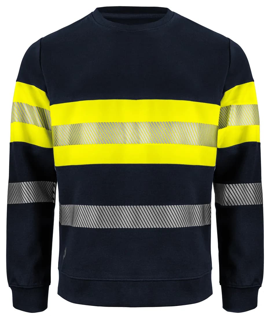 6129 Sweatshirt EN ISO 20471 Klasse 1