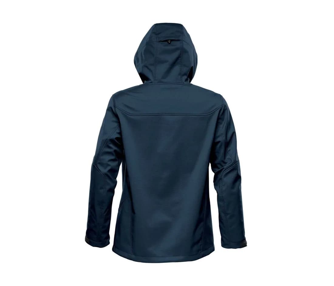 Herren Softshelljacke «Epsilon 2» – Marine / Anthrazit – Rückansicht