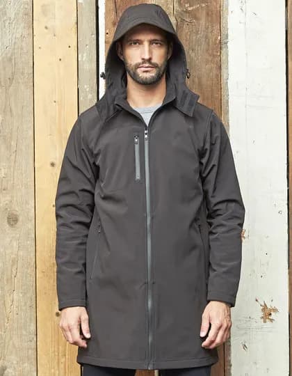 Men’s Long Softshell Coat Achille