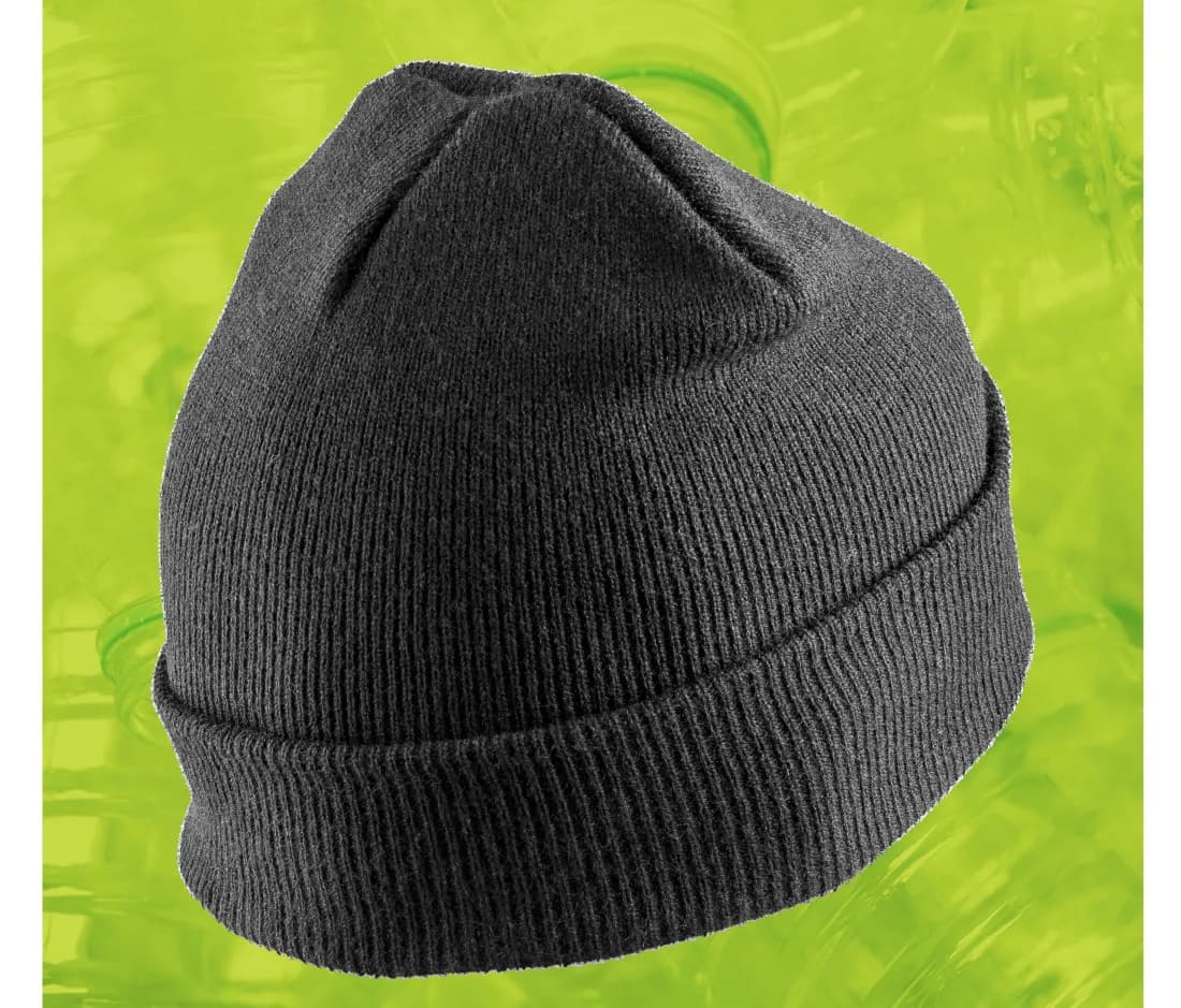 Bonnet recyclé double épaisseur à imprimer