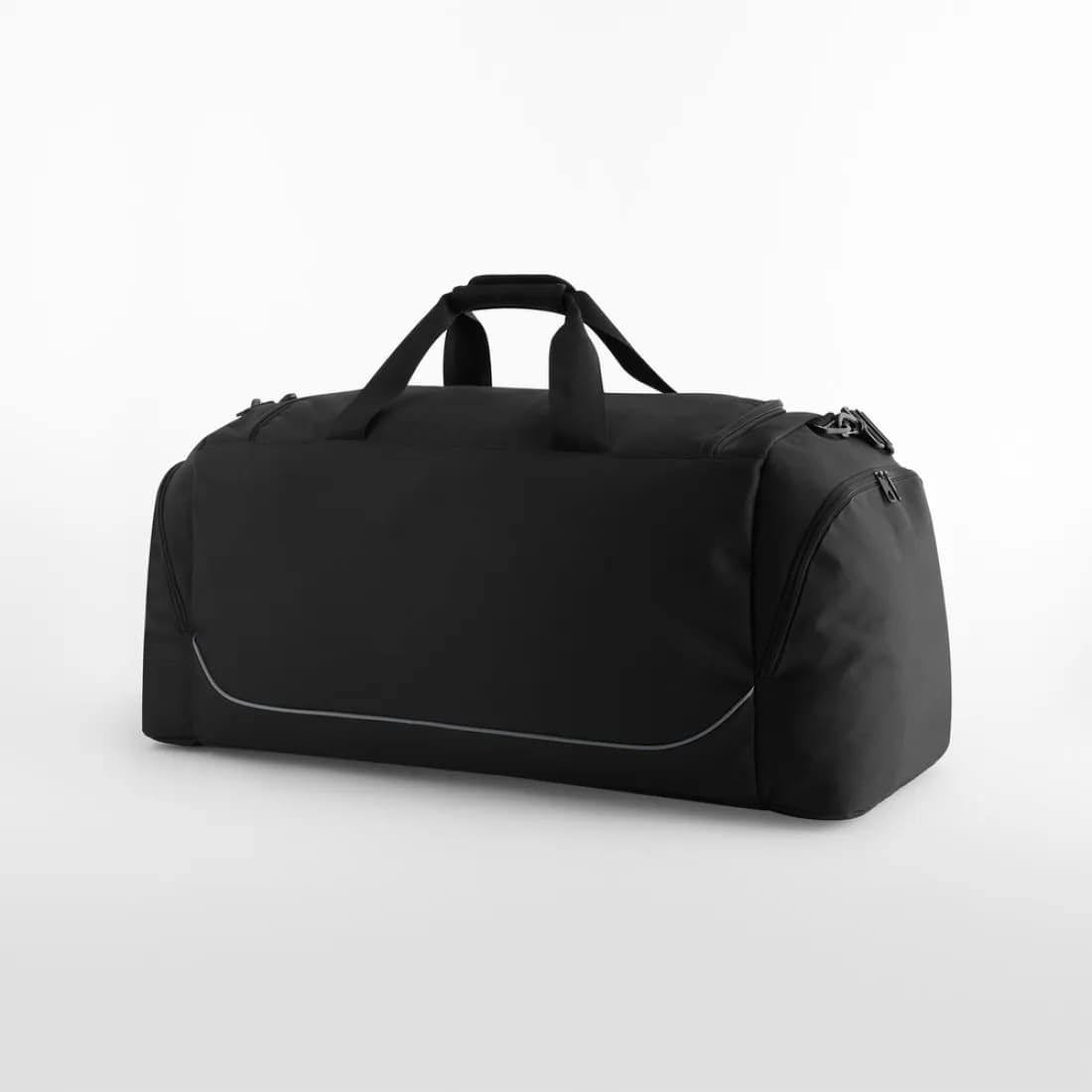 Sac de sport jumbo «Teamwear» – Noir / Gris – vue de dos