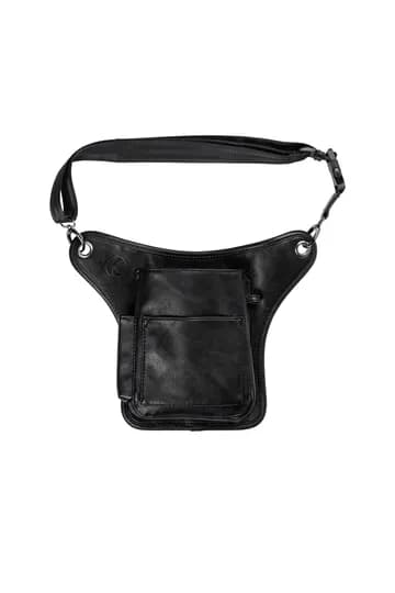 Large Capacity Cashier Holster with Belt Strap – Noir