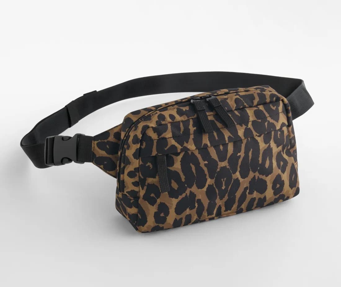Sac bandoulière imprimé léopard