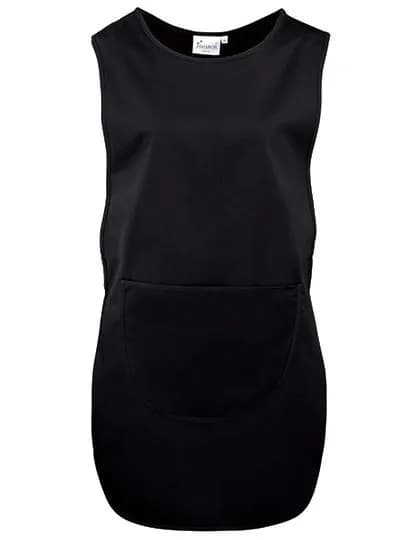 Women’s Long Pocket Tabard – Noir