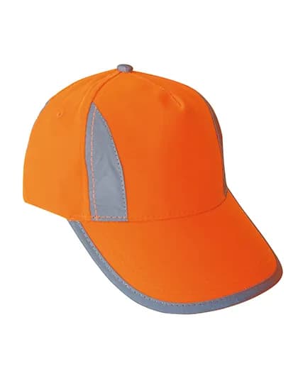 Kids’ Premium Hi-Vis Cap Nice – Orange