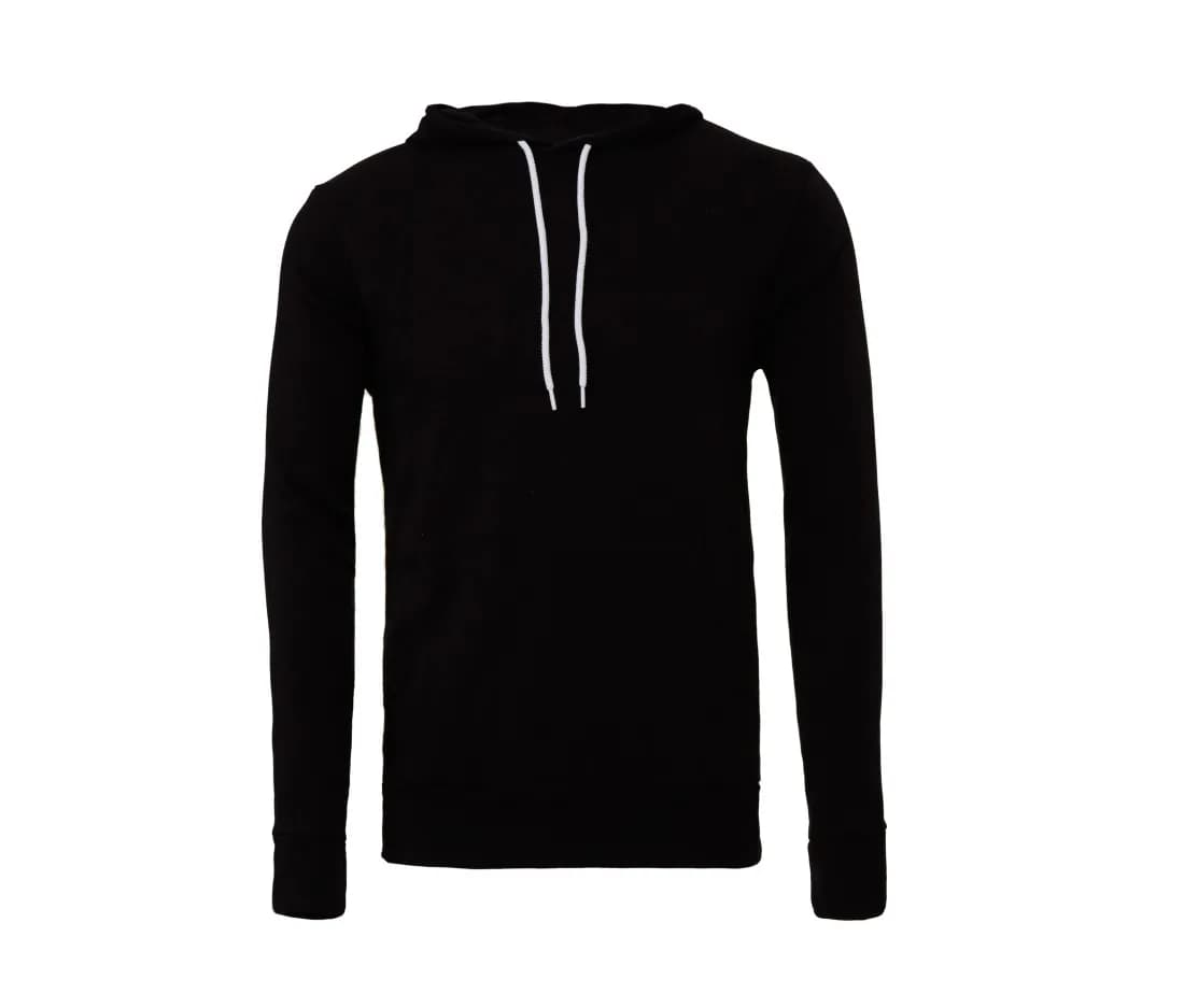 Unisex Fleece Pullover Hoodie – Schwarz