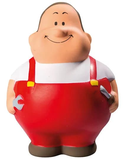 Squeezies® Worker Bert®, Red – Standard