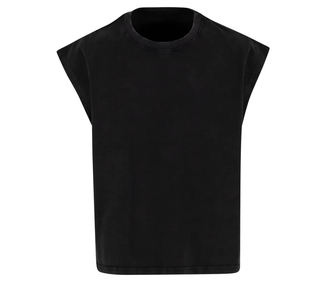 Vintage Cropped Heavy Sleeveless Tee