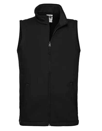 Men’s Smart Softshell Gilet – Schwarz