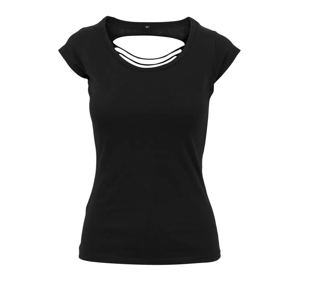 T-shirt dos échancré femme