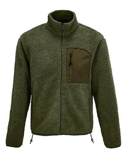 Unisex Sherpa Jacket Fury – Olive