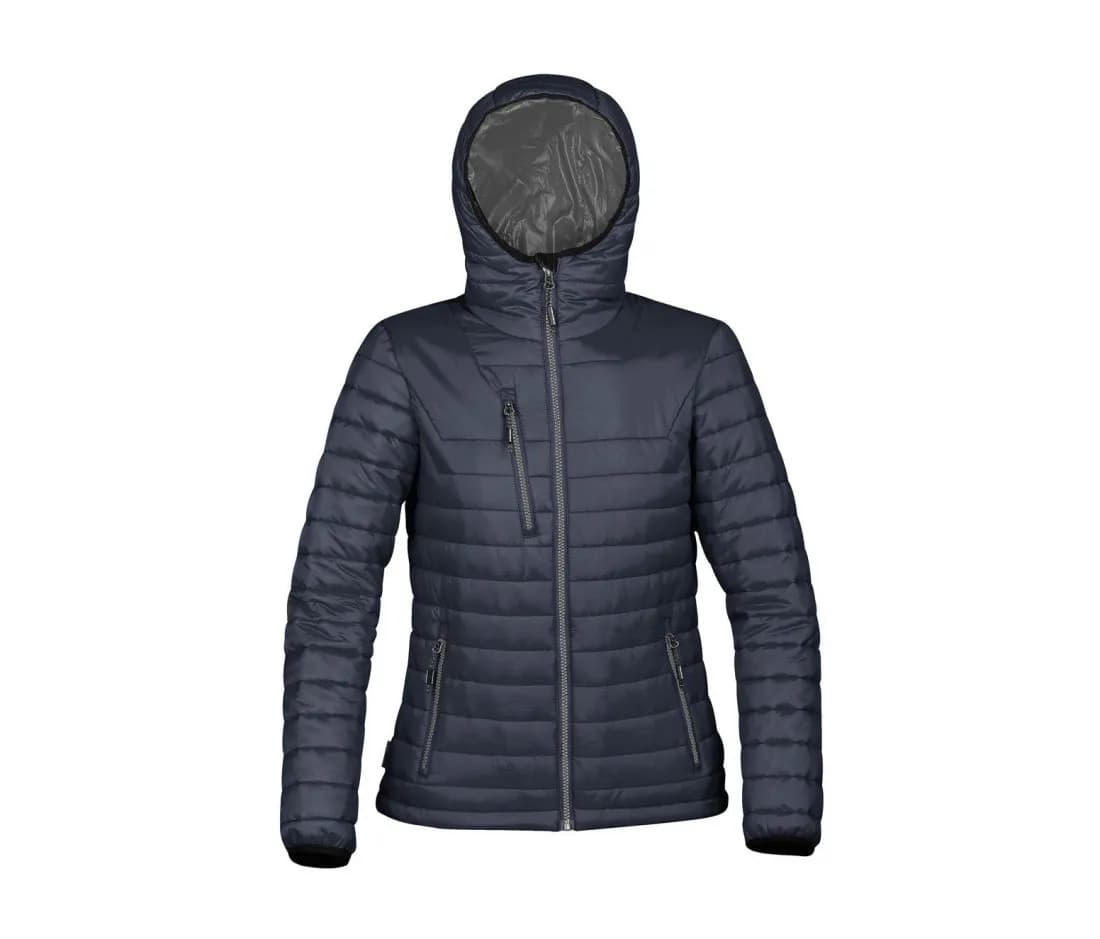 Damen Steppjacke «Gravity» – Marine / Anthrazit