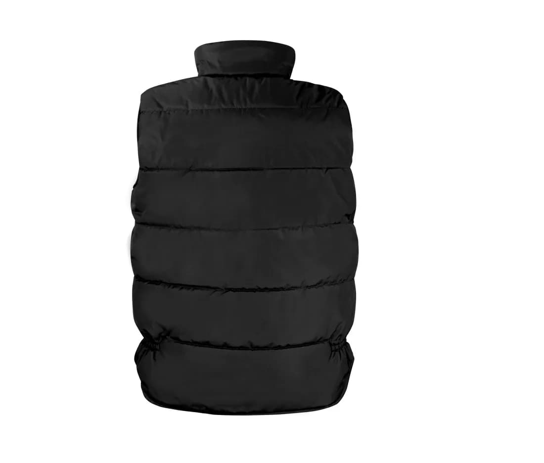 Workwear Bodywarmer – Robuste – Schwarz – Rückansicht
