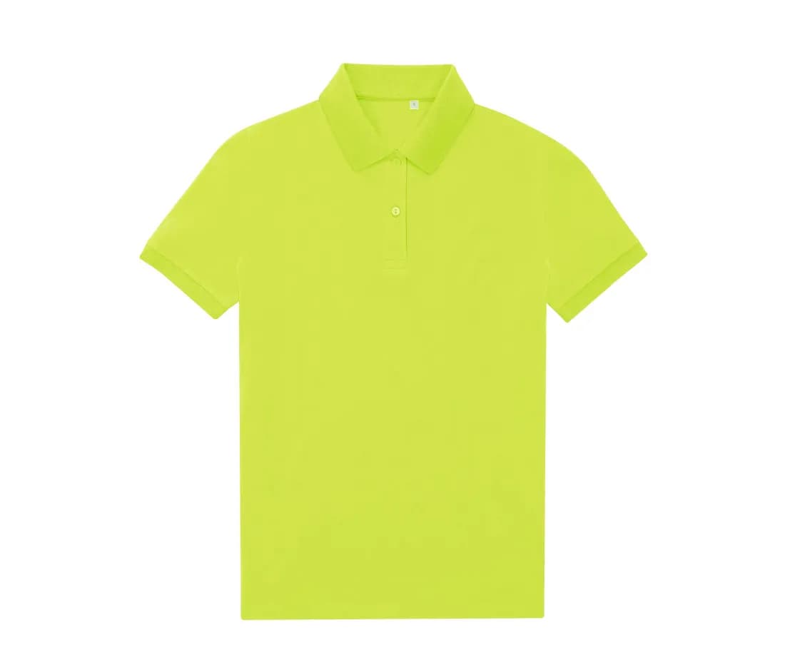 B&c My Eco Polo 65/35 /Women – Vert clair